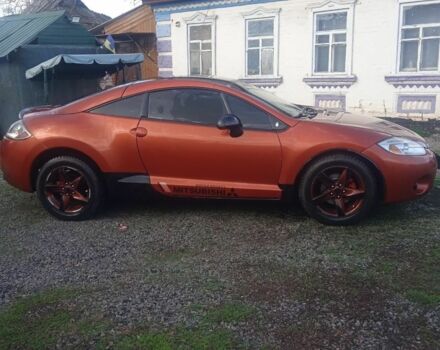 Красный Мицубиси Эклипс, объемом двигателя 2.4 л и пробегом 50 тыс. км за 8500 $, фото 1 на Automoto.ua