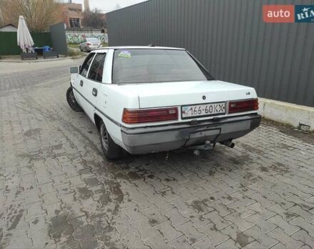 Белый Мицубиси Галант, объемом двигателя 1.6 л и пробегом 100 тыс. км за 1000 $, фото 4 на Automoto.ua