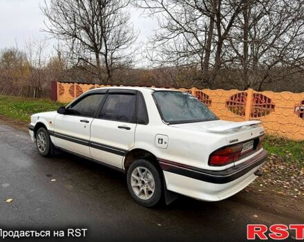 Білий Міцубісі Галант, об'ємом двигуна 1.8 л та пробігом 120 тис. км за 1450 $, фото 8 на Automoto.ua