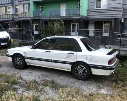 Белый Мицубиси Галант, объемом двигателя 1.8 л и пробегом 386 тыс. км за 1200 $, фото 4 на Automoto.ua