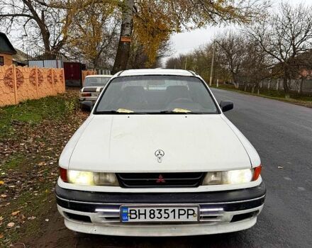 Білий Міцубісі Галант, об'ємом двигуна 1.8 л та пробігом 120 тис. км за 1450 $, фото 1 на Automoto.ua