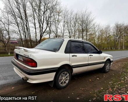 Білий Міцубісі Галант, об'ємом двигуна 1.8 л та пробігом 120 тис. км за 1450 $, фото 5 на Automoto.ua