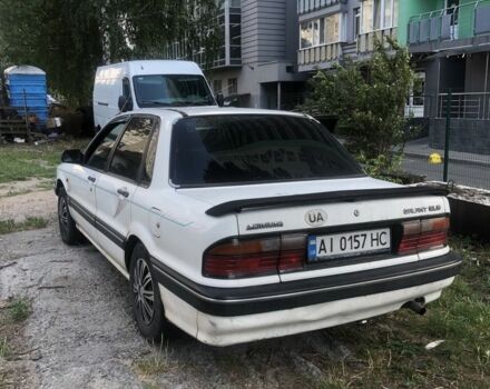 Белый Мицубиси Галант, объемом двигателя 1.8 л и пробегом 386 тыс. км за 1200 $, фото 2 на Automoto.ua