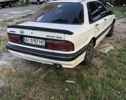 Белый Мицубиси Галант, объемом двигателя 1.8 л и пробегом 386 тыс. км за 1200 $, фото 3 на Automoto.ua