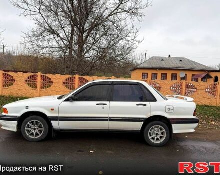 Белый Мицубиси Галант, объемом двигателя 1.8 л и пробегом 120 тыс. км за 1450 $, фото 2 на Automoto.ua