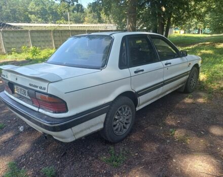 Белый Мицубиси Галант, объемом двигателя 1.8 л и пробегом 447 тыс. км за 1200 $, фото 5 на Automoto.ua