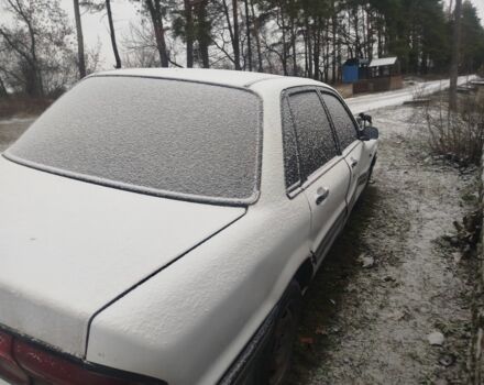 Белый Мицубиси Галант, объемом двигателя 1.8 л и пробегом 205 тыс. км за 1000 $, фото 3 на Automoto.ua