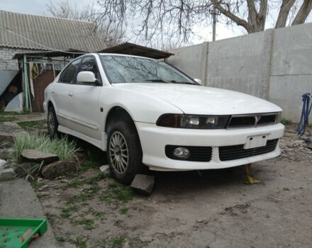 Белый Мицубиси Галант, объемом двигателя 2 л и пробегом 200 тыс. км за 1000 $, фото 2 на Automoto.ua