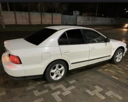 Білий Міцубісі Галант, об'ємом двигуна 2.4 л та пробігом 300 тис. км за 1400 $, фото 3 на Automoto.ua