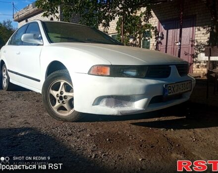 Белый Мицубиси Галант, объемом двигателя 2 л и пробегом 160 тыс. км за 3999 $, фото 1 на Automoto.ua