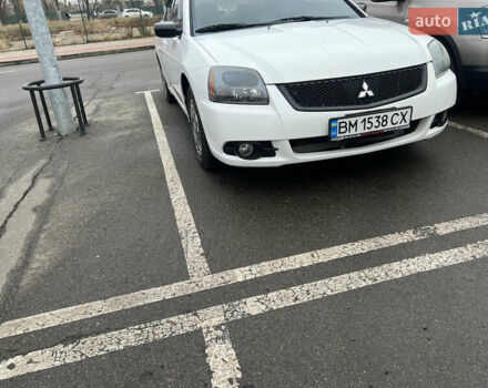 Белый Мицубиси Галант, объемом двигателя 2.38 л и пробегом 130 тыс. км за 9500 $, фото 1 на Automoto.ua