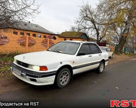 Білий Міцубісі Галант, об'ємом двигуна 1.8 л та пробігом 120 тис. км за 1450 $, фото 1 на Automoto.ua