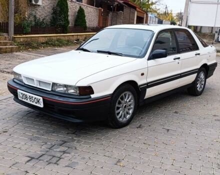 Білий Міцубісі Галант, об'ємом двигуна 2 л та пробігом 400 тис. км за 1500 $, фото 1 на Automoto.ua