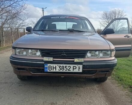 Бежевый Мицубиси Галант, объемом двигателя 2 л и пробегом 500 тыс. км за 1200 $, фото 3 на Automoto.ua