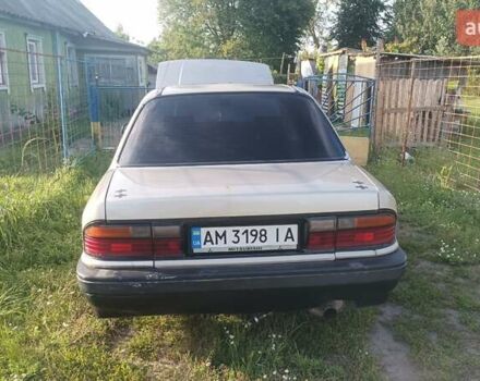 Бежевый Мицубиси Галант, объемом двигателя 1.83 л и пробегом 200 тыс. км за 1100 $, фото 4 на Automoto.ua