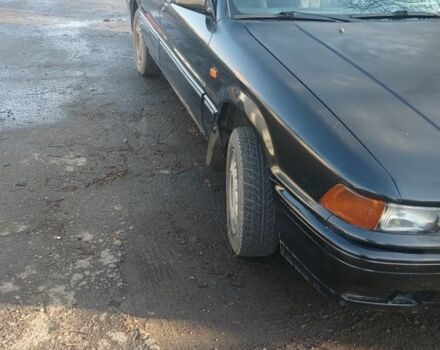 Черный Мицубиси Галант, объемом двигателя 1.8 л и пробегом 279 тыс. км за 1700 $, фото 3 на Automoto.ua