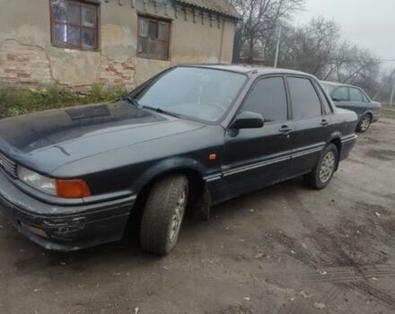 Чорний Міцубісі Галант, об'ємом двигуна 1.8 л та пробігом 441 тис. км за 1600 $, фото 2 на Automoto.ua