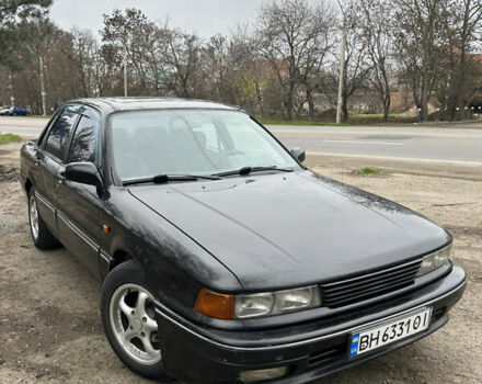 Чорний Міцубісі Галант, об'ємом двигуна 1.8 л та пробігом 354 тис. км за 1400 $, фото 1 на Automoto.ua