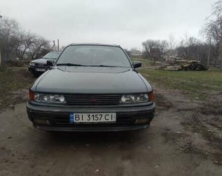 Черный Мицубиси Галант, объемом двигателя 1.8 л и пробегом 441 тыс. км за 1600 $, фото 3 на Automoto.ua