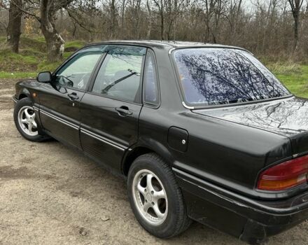 Чорний Міцубісі Галант, об'ємом двигуна 1.8 л та пробігом 354 тис. км за 1400 $, фото 3 на Automoto.ua