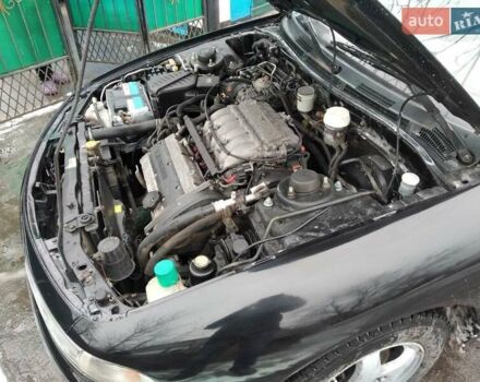 Черный Мицубиси Галант, объемом двигателя 2 л и пробегом 160 тыс. км за 3000 $, фото 3 на Automoto.ua