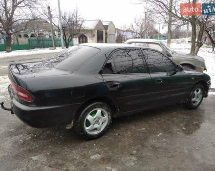 Черный Мицубиси Галант, объемом двигателя 2 л и пробегом 160 тыс. км за 3000 $, фото 5 на Automoto.ua