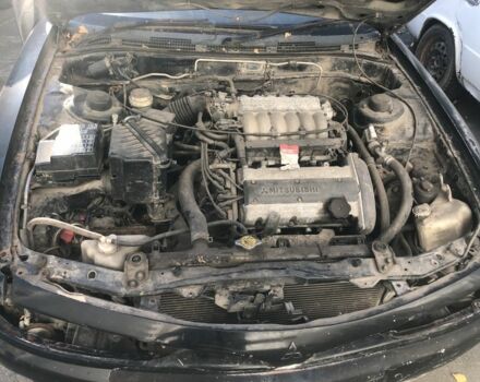 Черный Мицубиси Галант, объемом двигателя 2 л и пробегом 84 тыс. км за 900 $, фото 6 на Automoto.ua