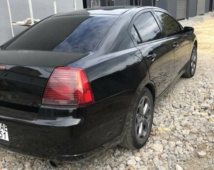 Черный Мицубиси Галант, объемом двигателя 2.4 л и пробегом 152 тыс. км за 5500 $, фото 1 на Automoto.ua