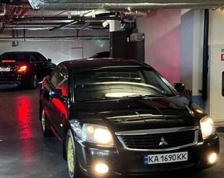 Черный Мицубиси Галант, объемом двигателя 2.4 л и пробегом 262 тыс. км за 6500 $, фото 5 на Automoto.ua