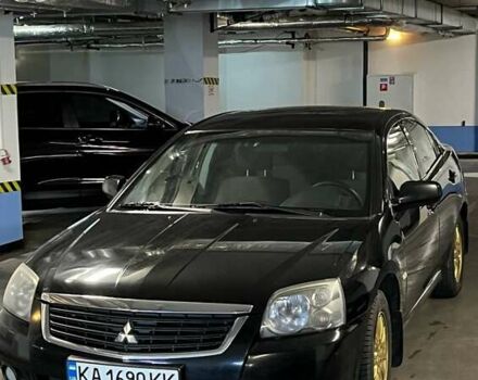 Черный Мицубиси Галант, объемом двигателя 2.4 л и пробегом 262 тыс. км за 6500 $, фото 6 на Automoto.ua