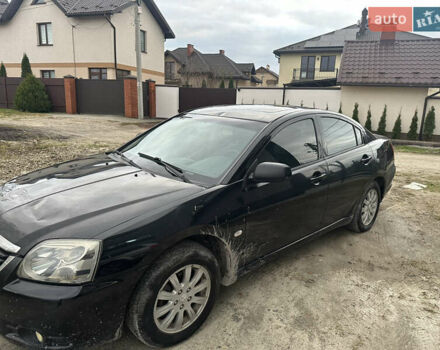 Черный Мицубиси Галант, объемом двигателя 2.38 л и пробегом 560 тыс. км за 3300 $, фото 1 на Automoto.ua