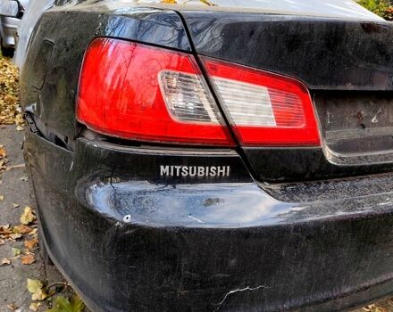 Черный Мицубиси Галант, объемом двигателя 2.4 л и пробегом 185 тыс. км за 2496 $, фото 4 на Automoto.ua