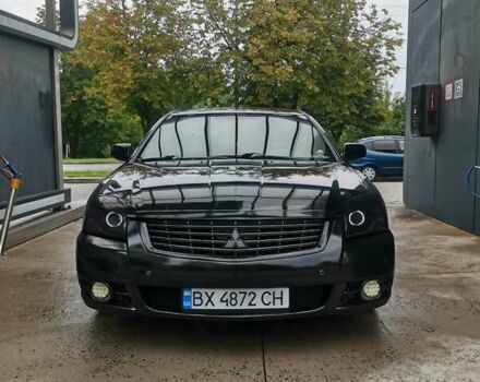 Черный Мицубиси Галант, объемом двигателя 2.38 л и пробегом 193 тыс. км за 7200 $, фото 1 на Automoto.ua