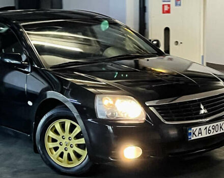 Черный Мицубиси Галант, объемом двигателя 2.4 л и пробегом 262 тыс. км за 6500 $, фото 2 на Automoto.ua