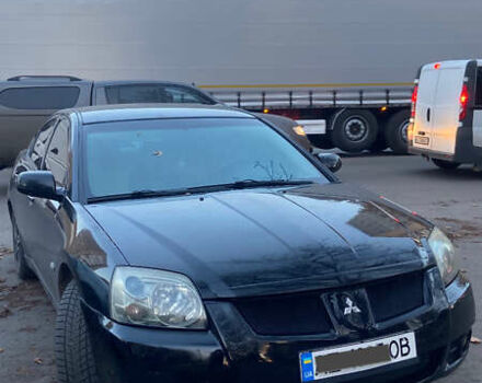 Черный Мицубиси Галант, объемом двигателя 2.38 л и пробегом 408 тыс. км за 5200 $, фото 3 на Automoto.ua
