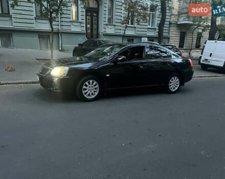 Черный Мицубиси Галант, объемом двигателя 2.38 л и пробегом 143 тыс. км за 6700 $, фото 1 на Automoto.ua