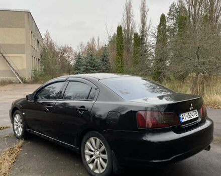 Черный Мицубиси Галант, объемом двигателя 2.4 л и пробегом 341 тыс. км за 5500 $, фото 4 на Automoto.ua