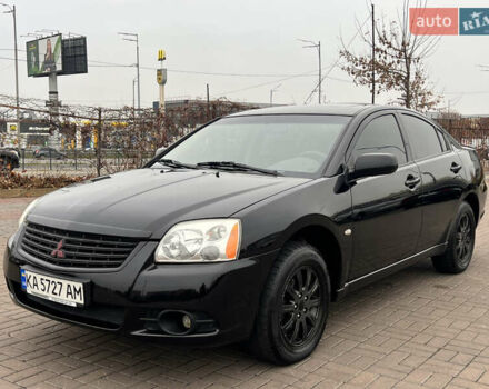 Черный Мицубиси Галант, объемом двигателя 2.4 л и пробегом 312 тыс. км за 5300 $, фото 1 на Automoto.ua