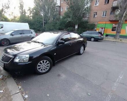 Черный Мицубиси Галант, объемом двигателя 2.38 л и пробегом 282 тыс. км за 5200 $, фото 2 на Automoto.ua