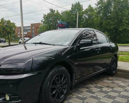 Черный Мицубиси Галант, объемом двигателя 2.38 л и пробегом 193 тыс. км за 7200 $, фото 3 на Automoto.ua