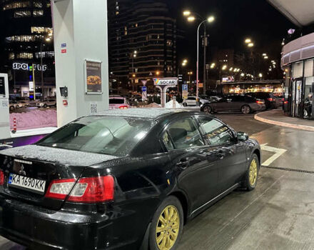 Черный Мицубиси Галант, объемом двигателя 2.4 л и пробегом 262 тыс. км за 6500 $, фото 4 на Automoto.ua