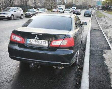Черный Мицубиси Галант, объемом двигателя 2.4 л и пробегом 255 тыс. км за 4999 $, фото 5 на Automoto.ua
