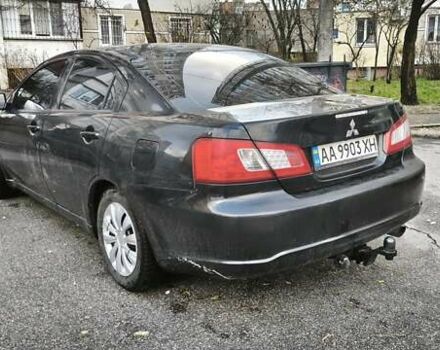 Черный Мицубиси Галант, объемом двигателя 2.4 л и пробегом 255 тыс. км за 4999 $, фото 3 на Automoto.ua
