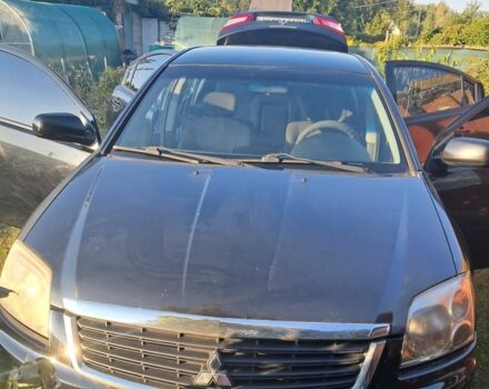 Черный Мицубиси Галант, объемом двигателя 2.4 л и пробегом 255 тыс. км за 5000 $, фото 6 на Automoto.ua