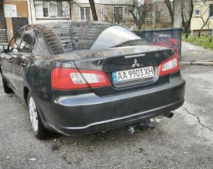 Черный Мицубиси Галант, объемом двигателя 2.4 л и пробегом 255 тыс. км за 4999 $, фото 4 на Automoto.ua