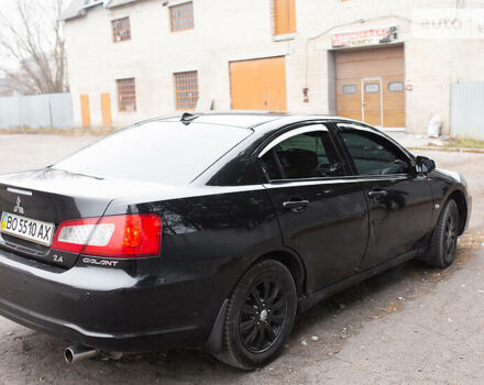 Черный Мицубиси Галант, объемом двигателя 2.4 л и пробегом 263 тыс. км за 6200 $, фото 4 на Automoto.ua