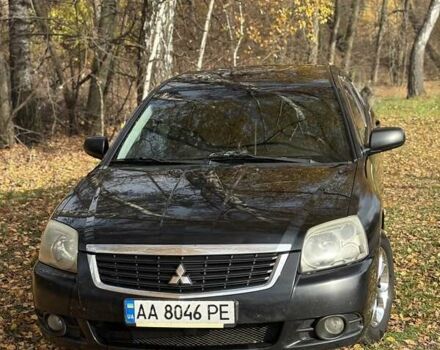 Черный Мицубиси Галант, объемом двигателя 2.4 л и пробегом 209 тыс. км за 6700 $, фото 2 на Automoto.ua