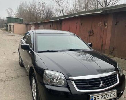 Черный Мицубиси Галант, объемом двигателя 2.38 л и пробегом 168 тыс. км за 6500 $, фото 1 на Automoto.ua