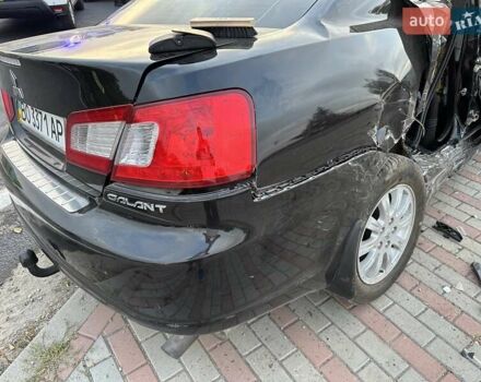 Черный Мицубиси Галант, объемом двигателя 2.4 л и пробегом 220 тыс. км за 1800 $, фото 3 на Automoto.ua
