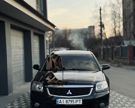 Черный Мицубиси Галант, объемом двигателя 2.4 л и пробегом 139 тыс. км за 8900 $, фото 2 на Automoto.ua